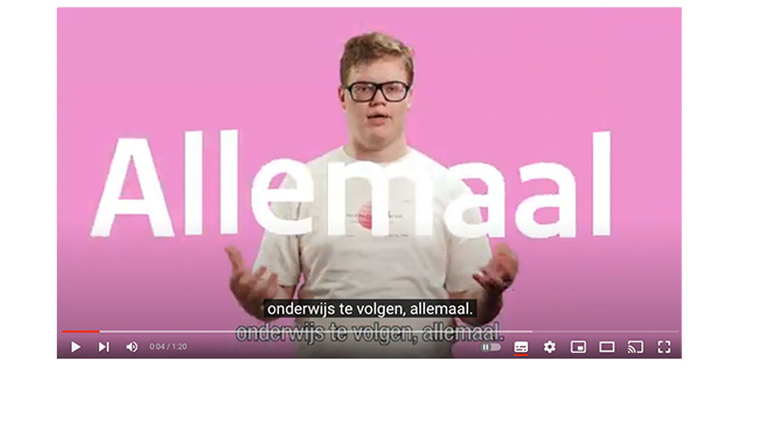 Uitlegvideo jongere